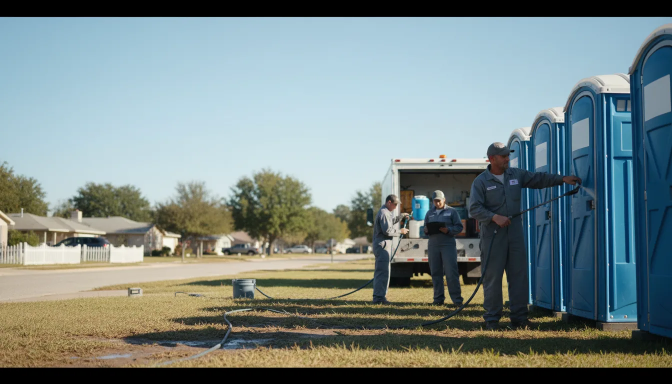 Long-Term Portable Toilet Rental in Calhoun Falls, SC near me